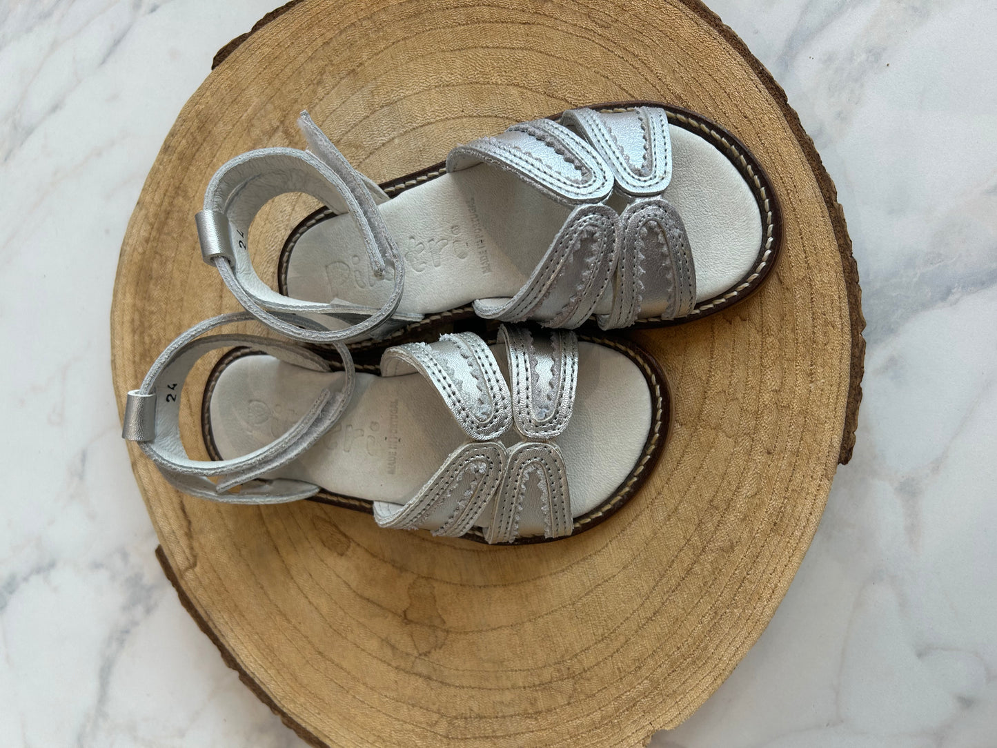 Silver Sandals Pikitri