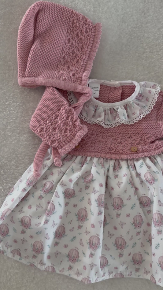 Baby Paris dress (0-3M)