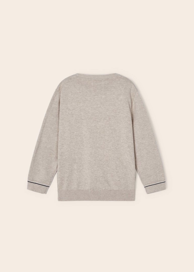 Beige Pull Rond Mayoral
